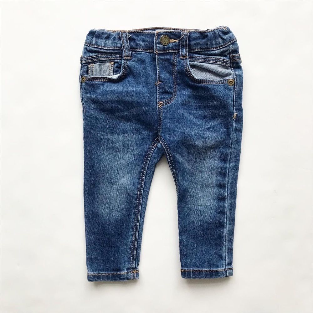 Zara skinny jeans EUC 6-9 months